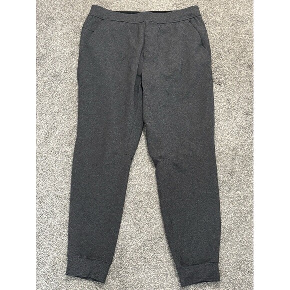 Lululemon Intent Jogger Mens Size Large Heathered Gray Black LM5569S Pants - Picture 1 of 13